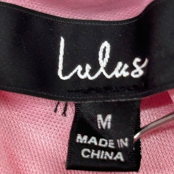 Lulus Fabulous Delight Light Pink Strapless Bustier Feather‎ Mini Dress - Picture 4 of 6